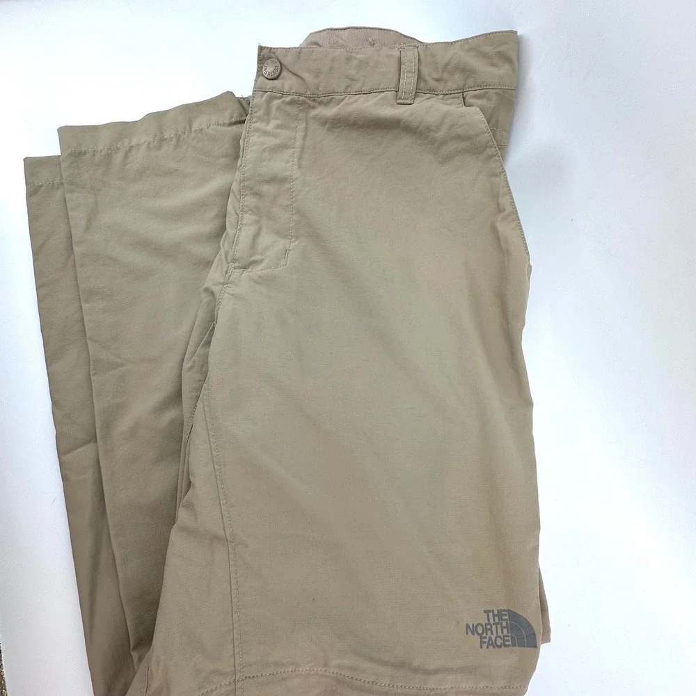 The North Face Mens Horizon 2.0 Convertible Hiking Pants Khaki Tan 36 NF0A2UNB